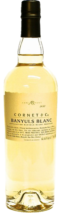 vin doux banyuls blanc abbé rous