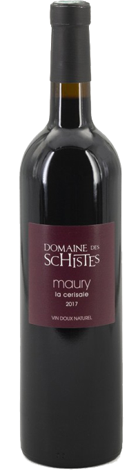 vin cerisaie maury grenat schistes