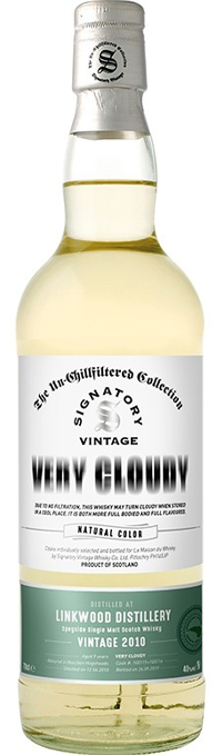 whisky very cloudy signatory linkwood